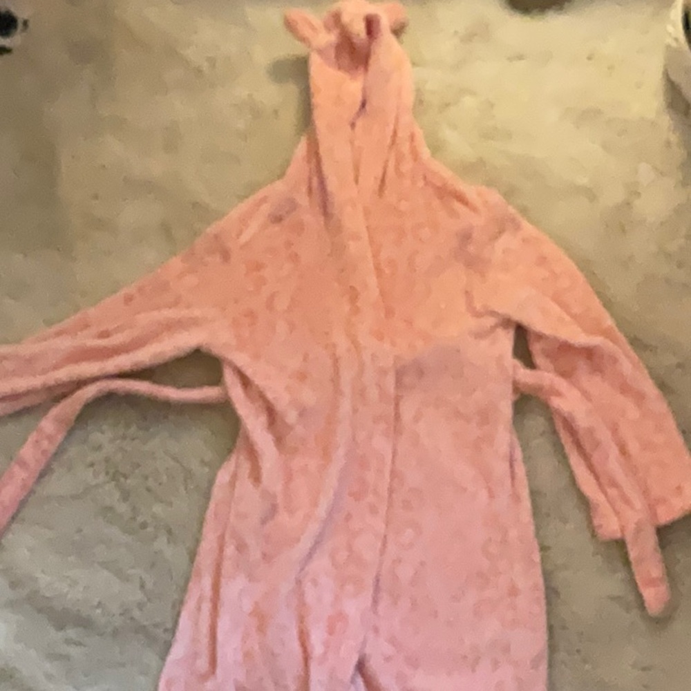 Old Navy Soft Pink Fleece Robe
